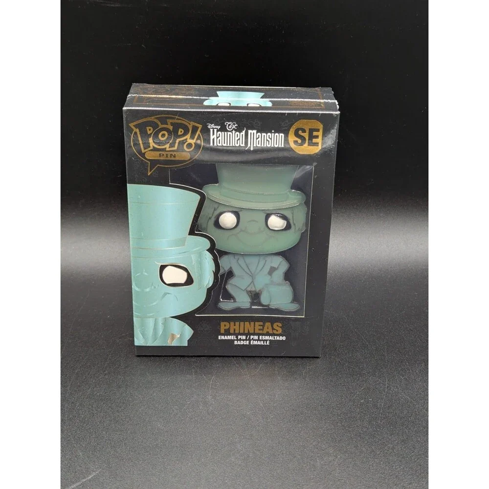 Disney Funko Pop! Haunted Mansion Set Phineas, Gus & Ezra - G.I.T.D Large Pins